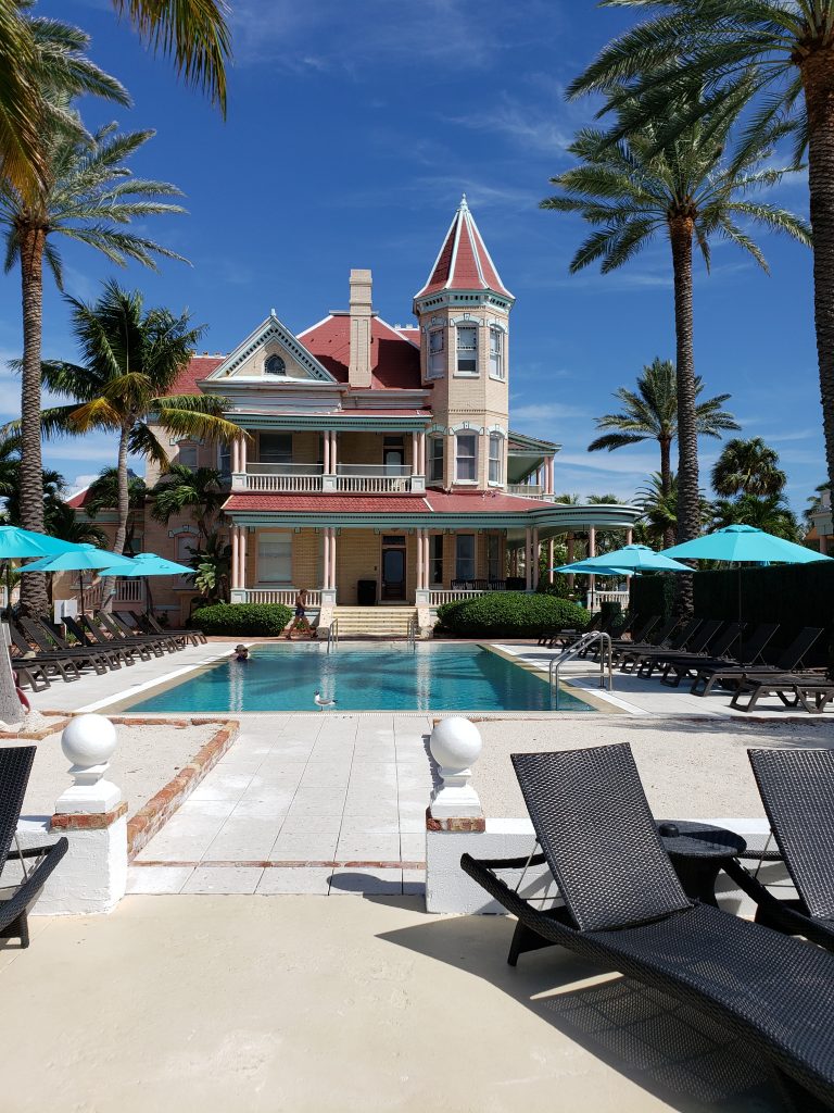 Aerial view of Florida building complex